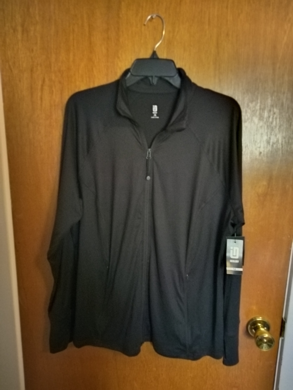 Women's Ideology Black Full-Zip Jacket